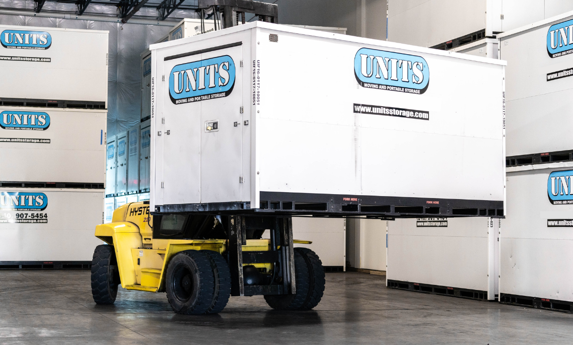 UNITS Moving and Portable Storage of Atlanta state of the art temperature controlled warehouse.