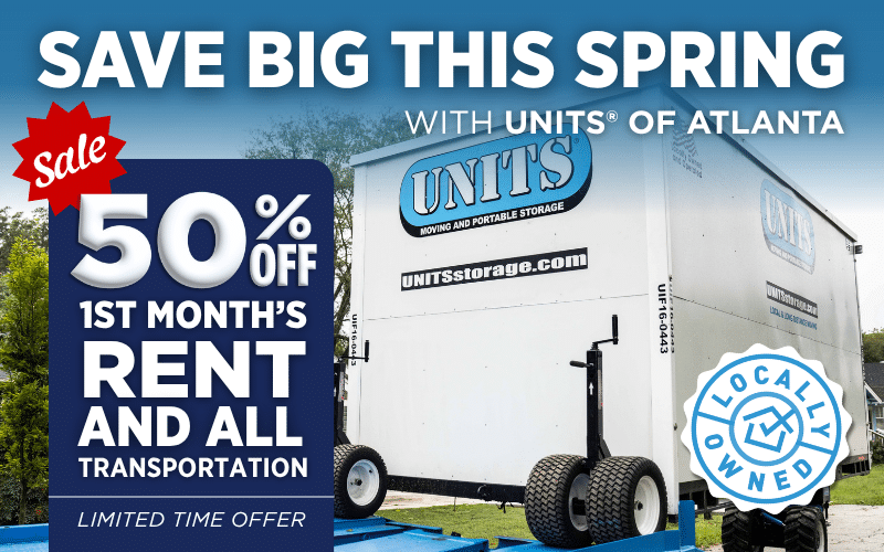 Spring Into Big Savings with UNITS of Atlanta!