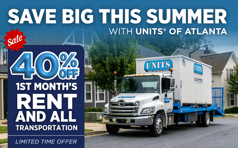 Save Big This Summer with UNITS of Atlanta!