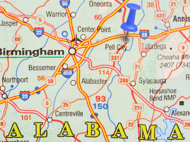 best places to live in Pell City, AL