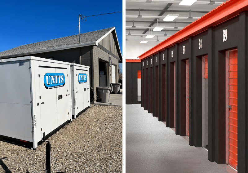 Self-Storage facilities vs. UNITS portable storage