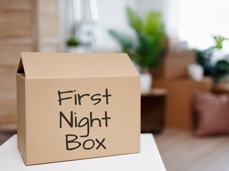 Essential Items to Pack in Your First Night Box