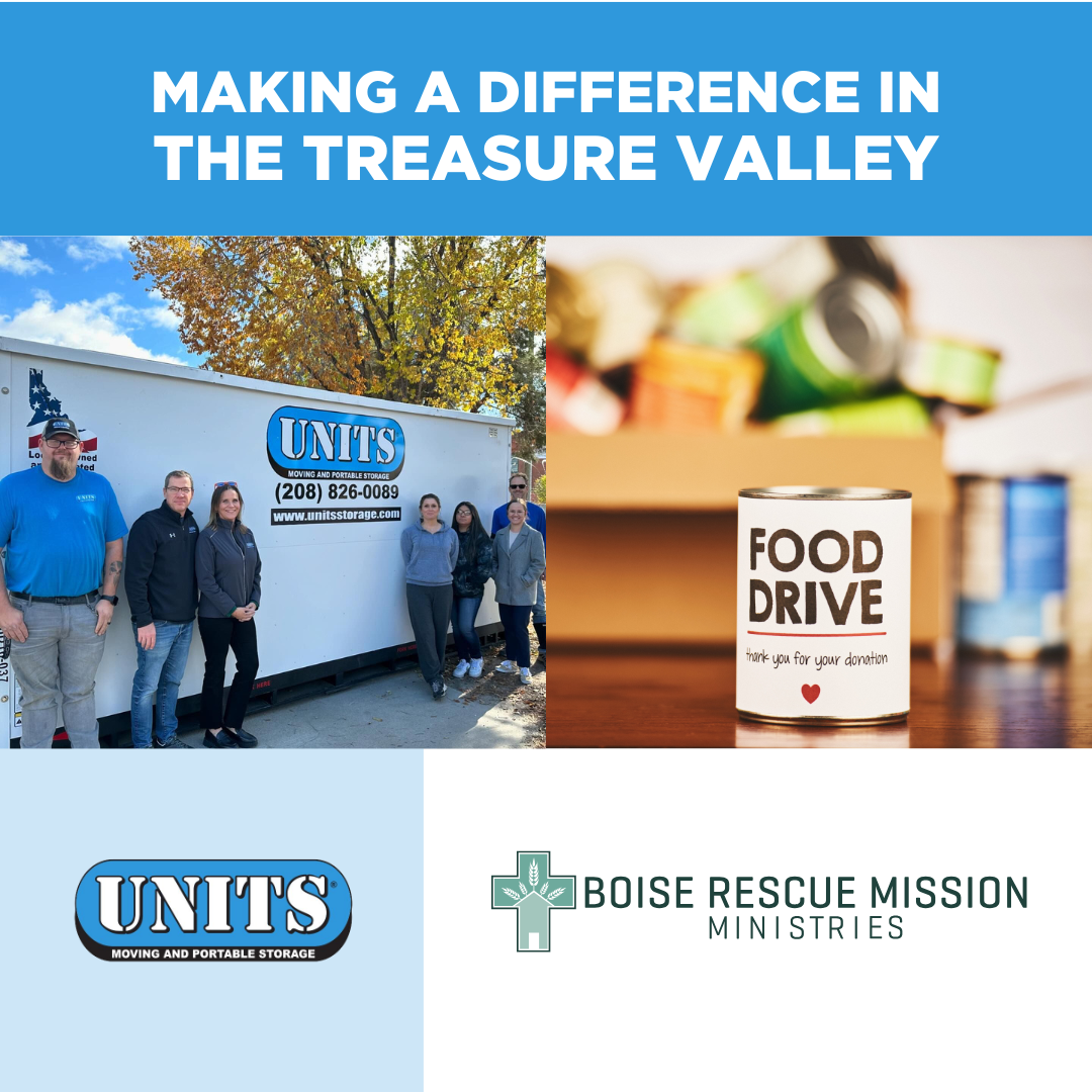 Supporting Our Community: UNITS® of Boise Partners With Boise Rescue Mission Ministries