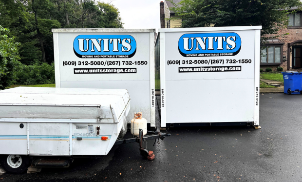 UNITS of Bucks & Mercer County portable storage container in Hamilton, New Jersey.