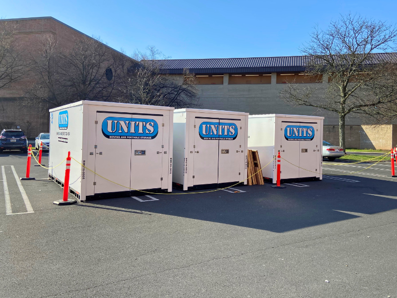 portable storage for events