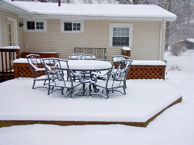 Winter Storage for Outdoor Furniture