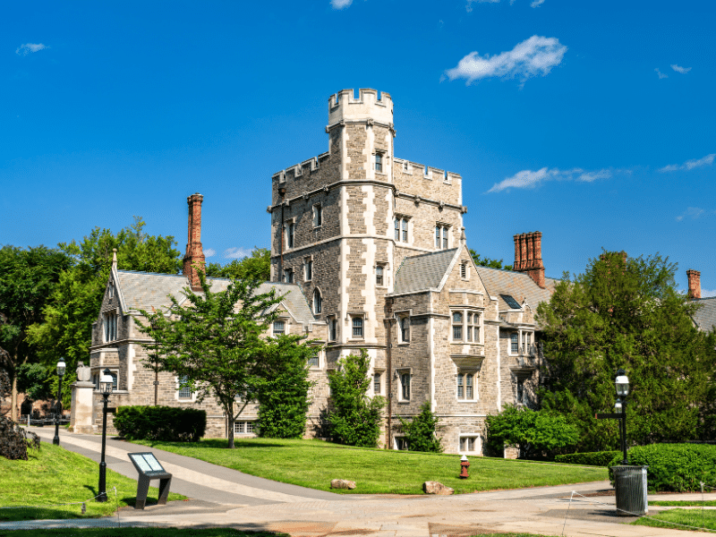 one of top 5 towns in bucks and mercer county princeton