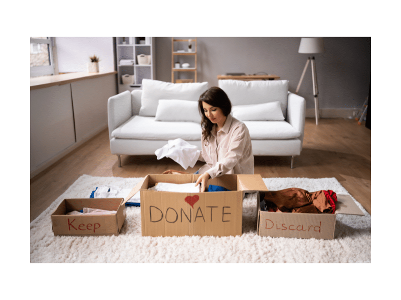 Bucks County declutter portable storage