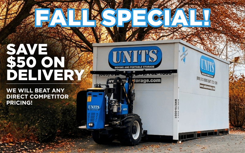 Save on Portable Storage This Season!