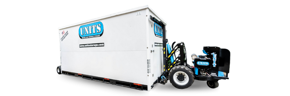 UNITS of Central NJ portable storage container and ROBO-UNIT delivery system for golf courses and country clubs.