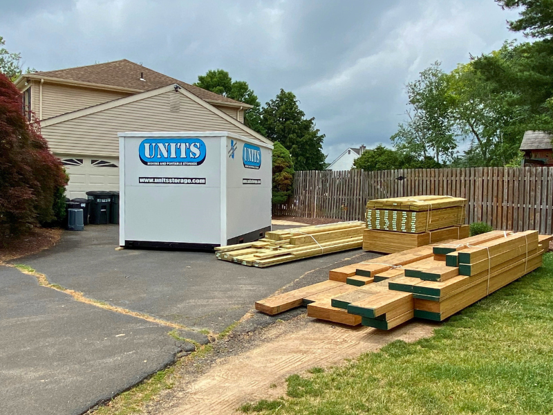 portable storage container to Store Your Belongings During a Home Remodel