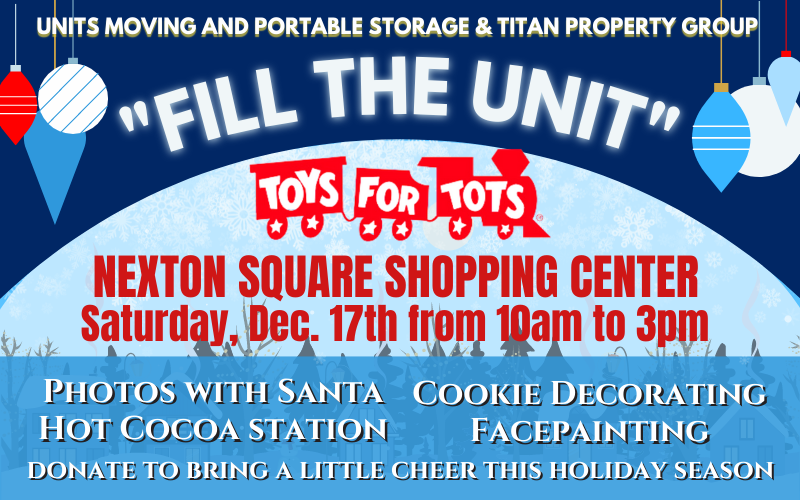 Fill The UNIT | UNITS of Charleston Hosts Local Toys for Tots Event