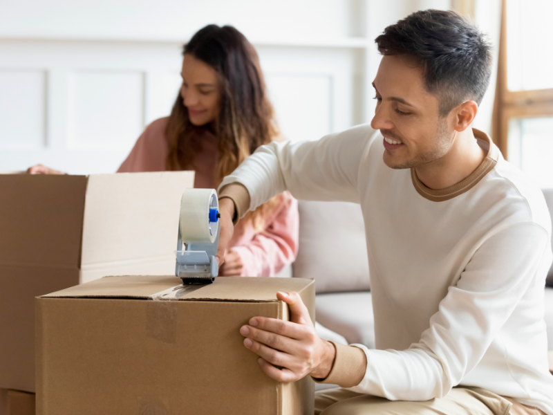 couple using Long-Term Storage tips
