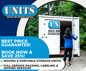 Portable Storage Units, Moving & Pack-Out Services!