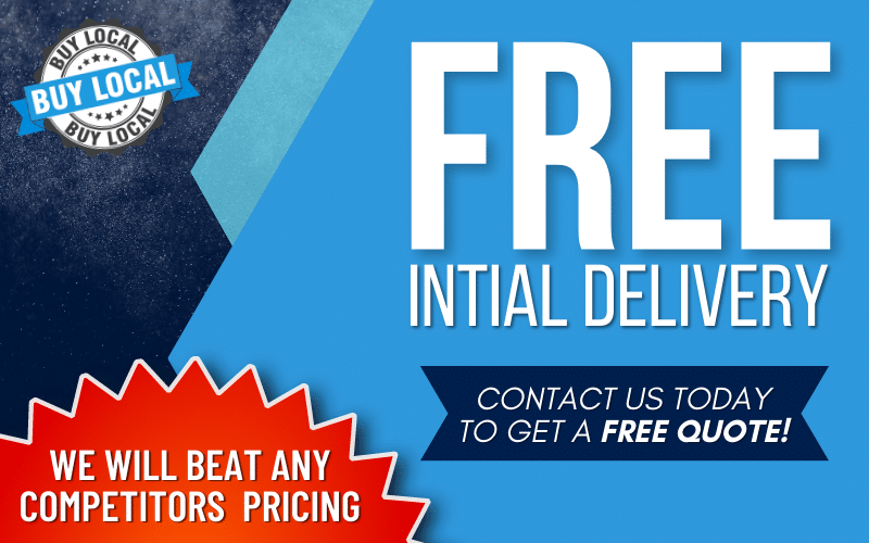 FREE INITIAL DELIVERY!