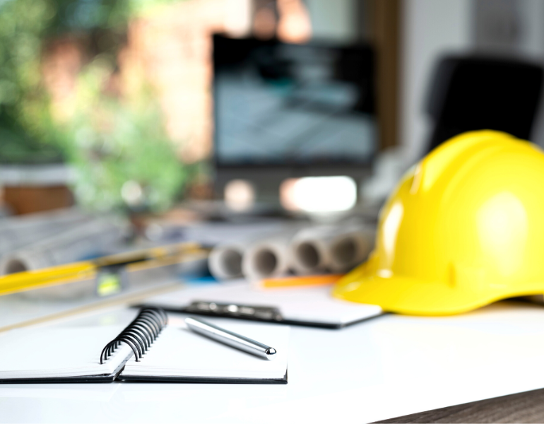 a pic of a contractor hat