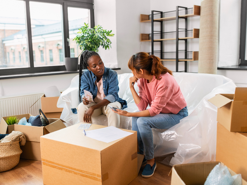 friends Moving on a Budget