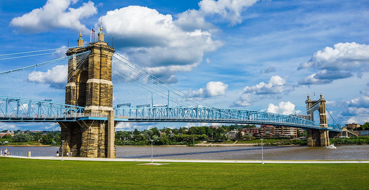 Bridge in Cincinnati.