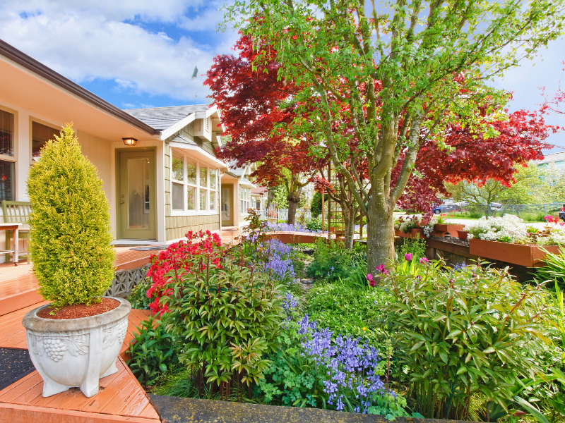 summer curb appeal