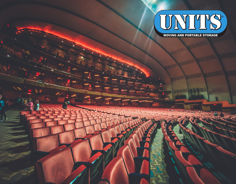 theater with units logo