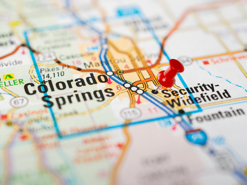 Neighborhoods in Security-Widefield, CO