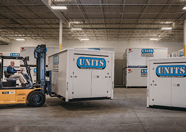 Units Moving & Portable storage brings the storage unit to you! Serving Columbus, OH and surrounding areas