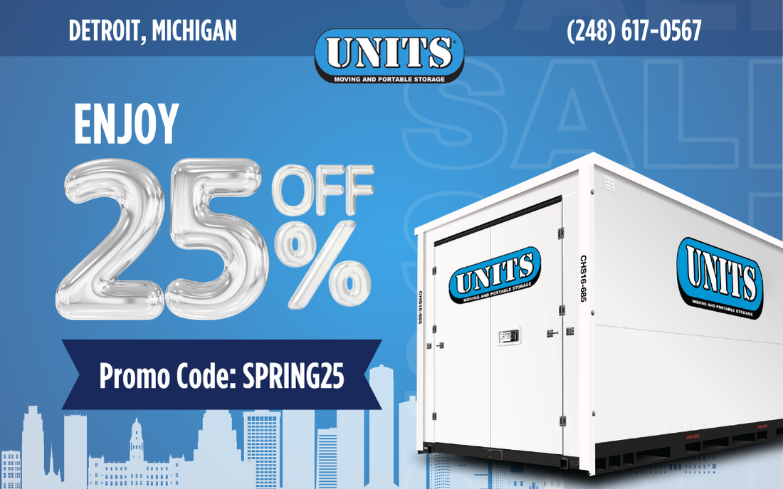 Save Big! Get 25% Off Your Moving & Storage with UNITS!