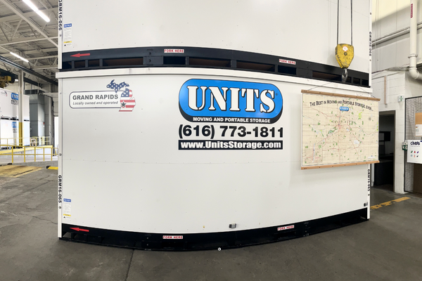 Locally owned and operated at UNITS MOVING AND PORTABLE STORAGE OF GRAND RAPIDS MICHIGAN