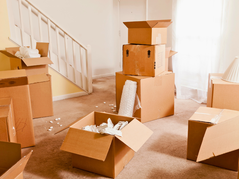 the scene of a Last-Minute Move