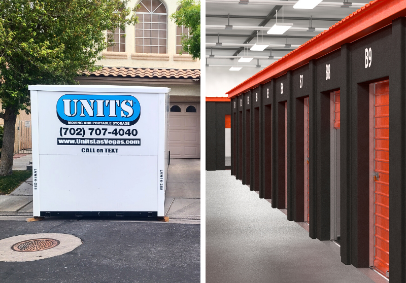 portable storage versus self storage in Las Vegas