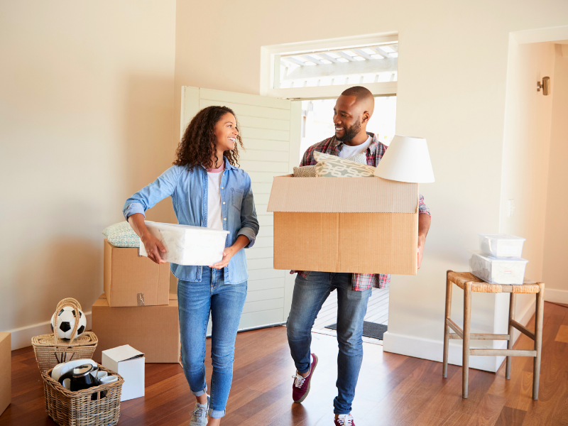 family moving in the fall