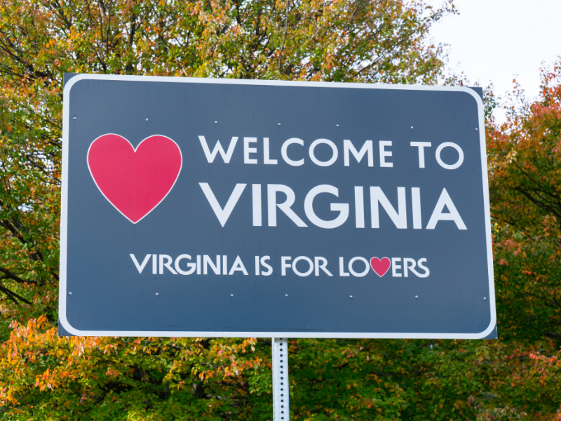 Northern Virginia sign