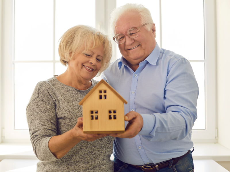 Old couple about to Move After Retirement