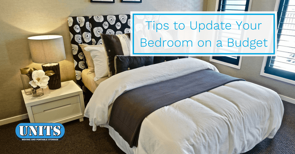 Tips To Update Your Bedroom On A Budget Portable Storage Units