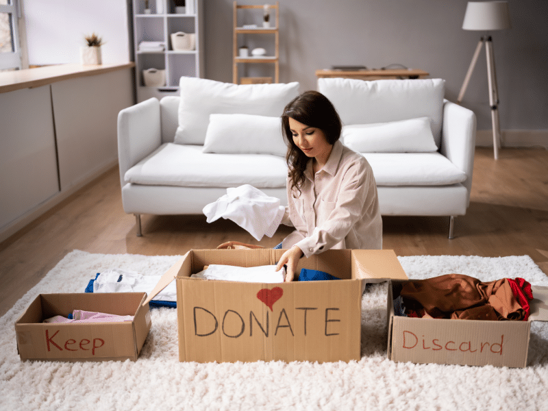 12 Effective Decluttering Tips for Downsizing