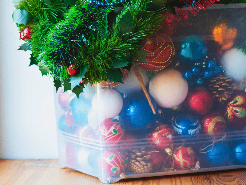 Storage for Holiday Decorations