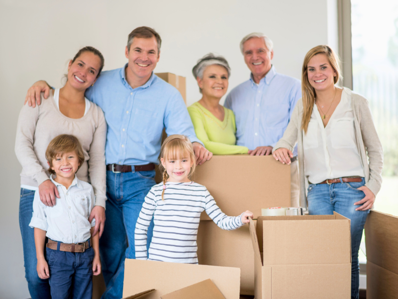 Moving With a Large Family
