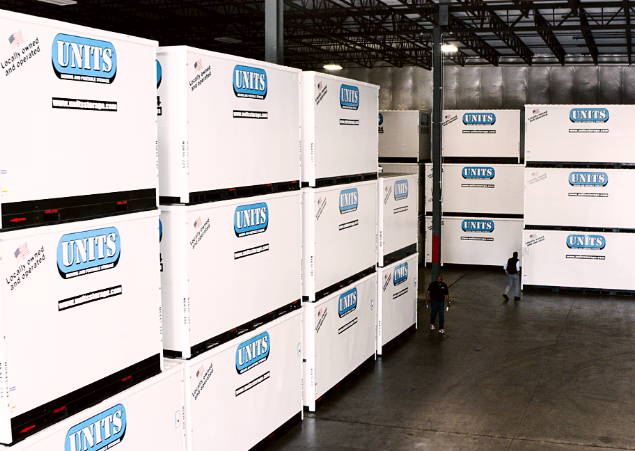 Your UNITS are safe and sound in our temperature controlled warehouses in Northeast Kansas