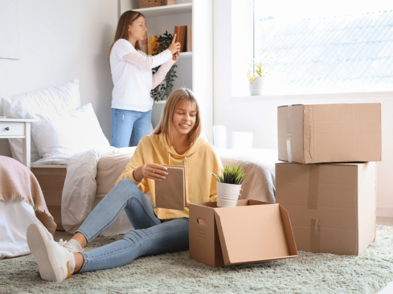 Moving in With Friends made easy with UNITS moving and portable storage of Northeast Kansas