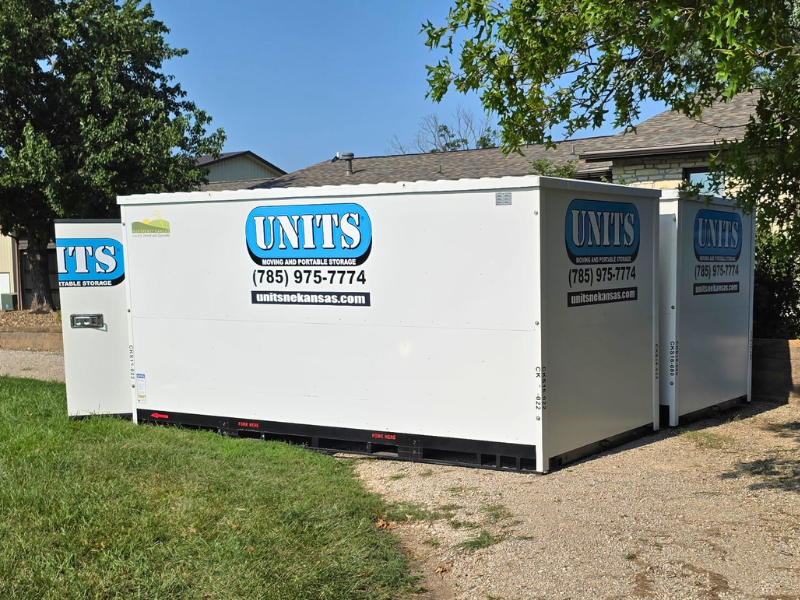 UNITS NE Kansas open portable storage containers