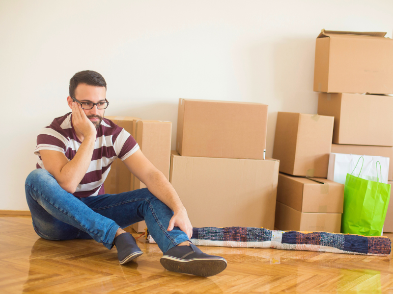 man with Moving Stress