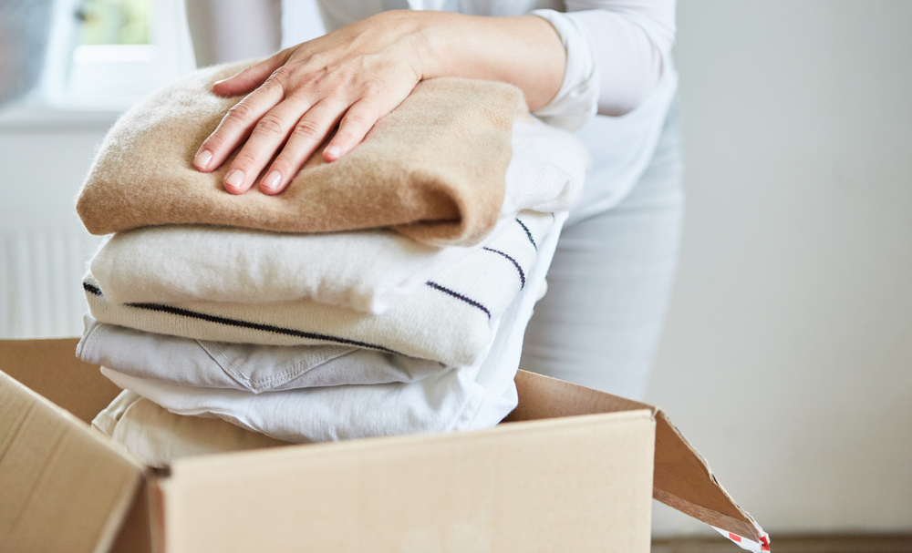 Why You Should Get Rid of Old Clothes During A Move