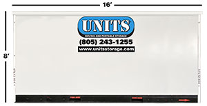 UNITS 16 foot container