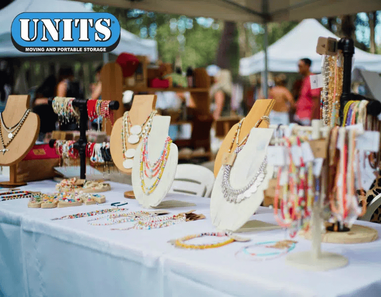 UNITS services for flea markets