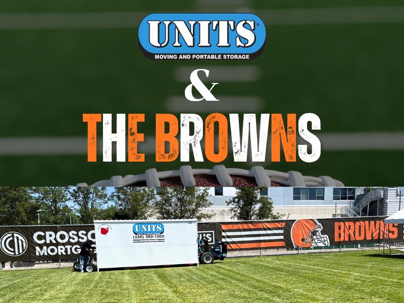 UNITS Moving and portable storage & The Browns.