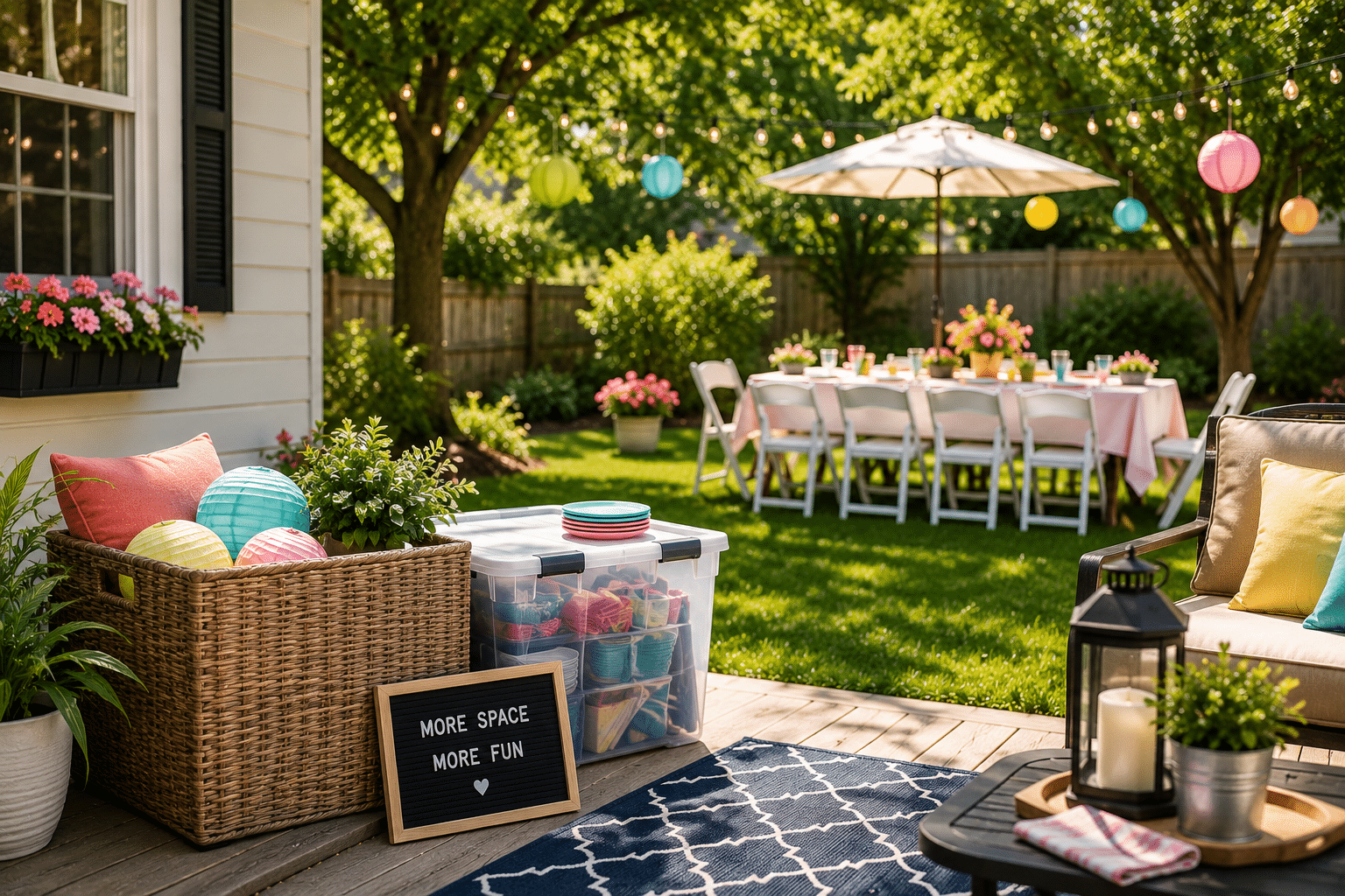 4 Smart Ways Portable Storage Improves Summer Party Preparation