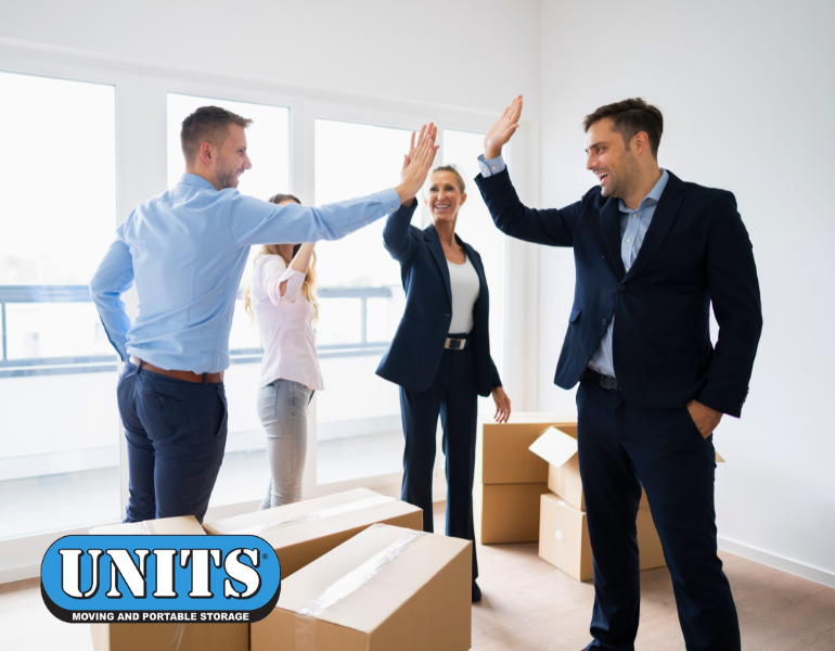 business relocation pic and units logo
