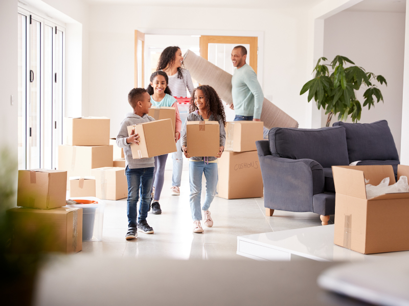 Fall Moving Tips for Families With Kids