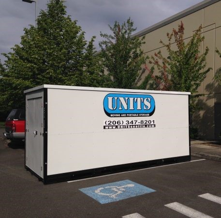 UNITS Moving and Portable Storage container.