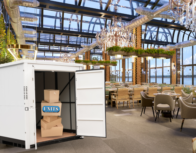 portable storage for restaurants and eateries in Seattle